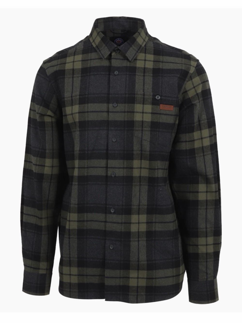 Men's Icewear Rumur Checkered Lumberjack Plaid Button-Up Shirt